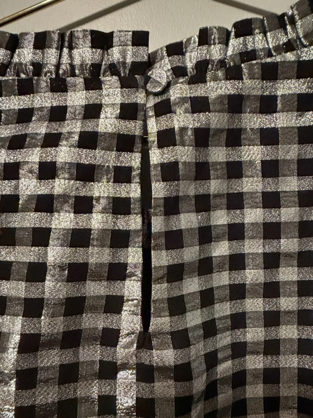 J.Crew short sleeve blouse Silvery